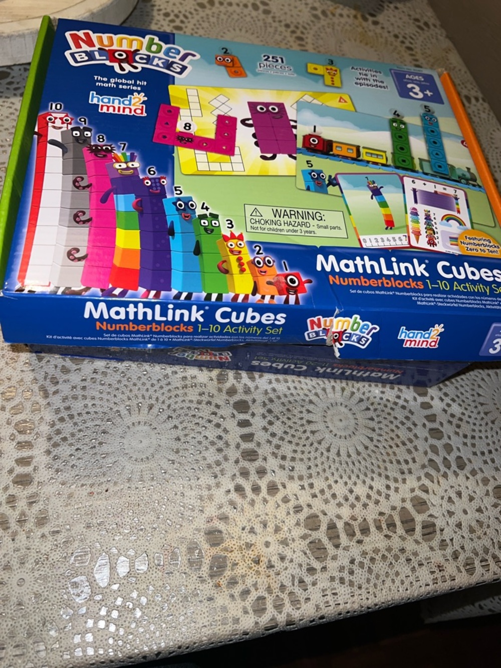 Hand2Mind Numberblocks MathLink Cubes - Multicolor - Picture 2 of 4